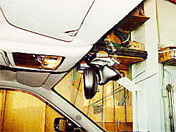 ジャガーXJ ナビゲーション取り付け